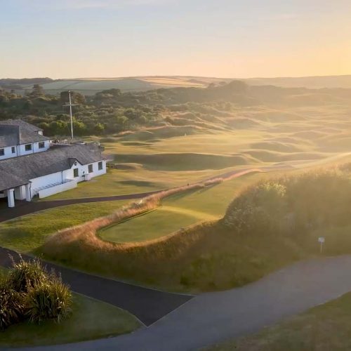 golf courses Cornwall